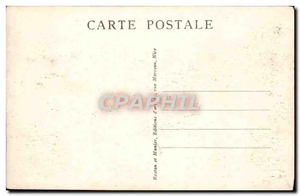Sospel - La Bévera et le Nouveau Pont - RM - Verso