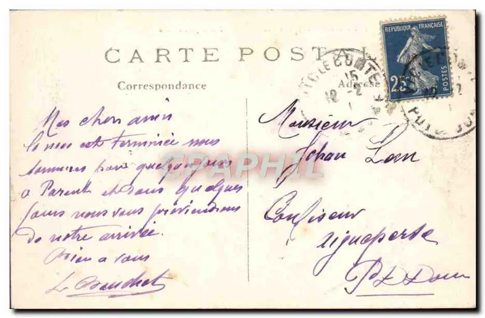 Clermont-Ferrand (P.-de-D.) — A Pirâmide — L'Hirondelle, Paris - Verso