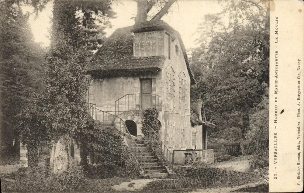 Der Mühle — Versailles — Hameau de Marie Antoine — F. Beuhler-Moreau, Nancy - Vorderseite