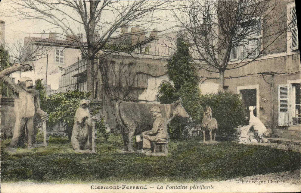 Clermont-Ferrand — Die Versteinerte Quelle — L'Auvergne Illustrée - Vorderseite
