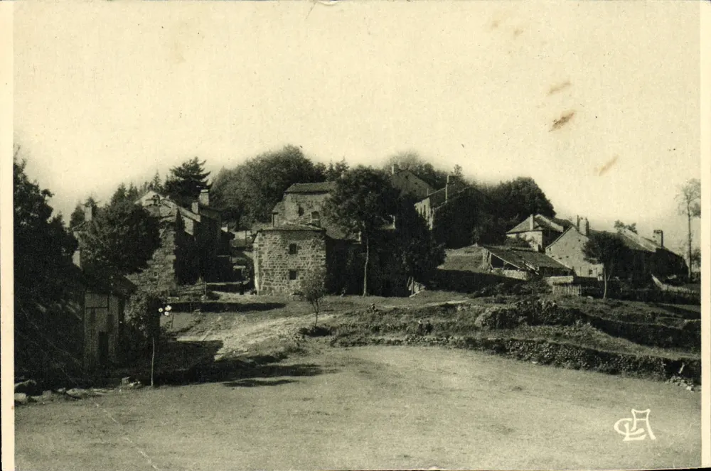 Saint-Agrève — Le Vieux Village — Édition G.-L. Arlaud - Recto