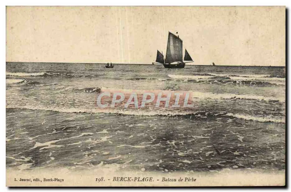 बर्क-प्लाज़ — मछली पकड़ने वाला जहाज — एल. जूर्ने, प्रकाशक, बर्क-प्लाज़ - आगे