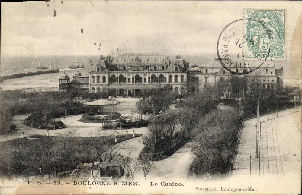Boulogne-sur-Mer — Das Casino — Stévenard, n°29 - Vorderseite
