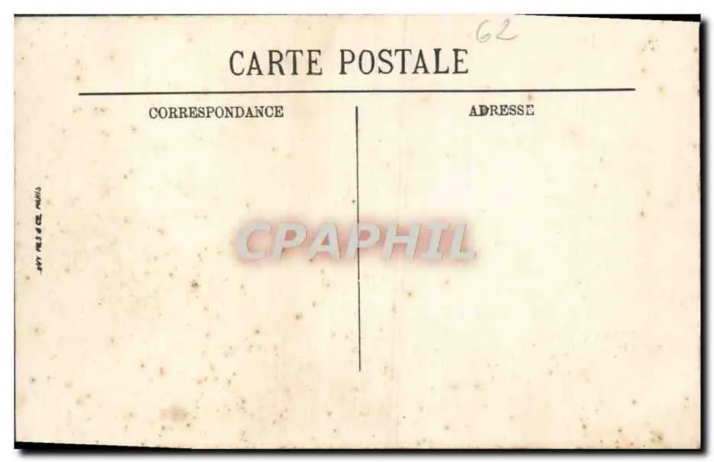 Boulogne-sur-Mer — O Sino — editor LL, n° 224 - Verso