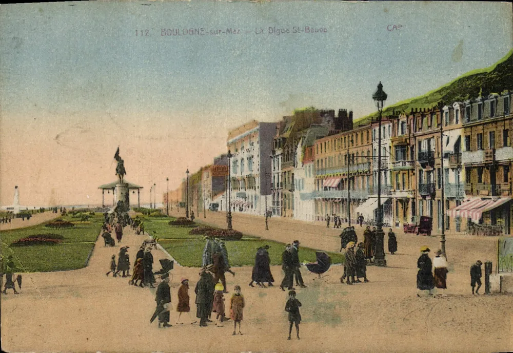 Boulogne-sur-Mer — La Digue St-Beuve — CAP - Recto