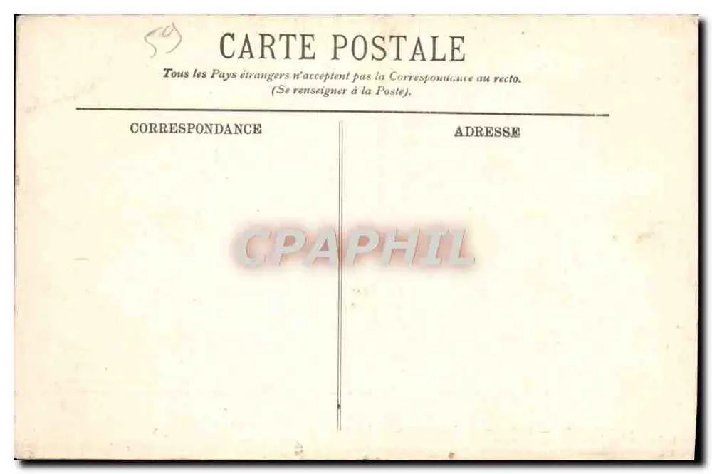 Arras — Die Avenue des Promenades — LL. n°49 - Rückseite