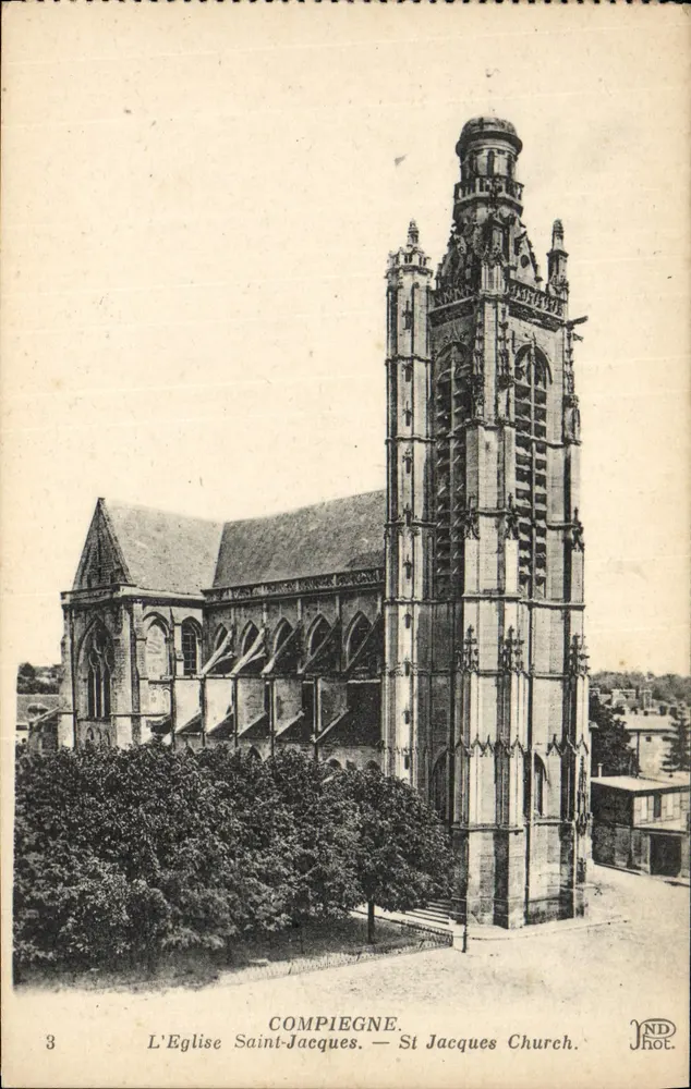 Compiegne — L'Église Saint-Jacques — ND Phot. - Awers