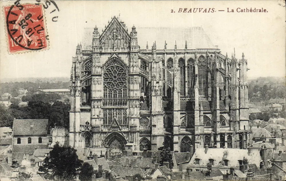 Beauvais — A Catedral — Editor: La Poste (n°2) - Frente