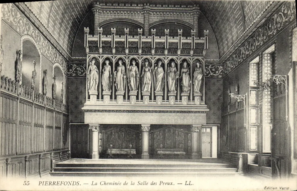 PierreFonds — Der Kamin der Salle des Preux — Édition Vario - Vorderseite