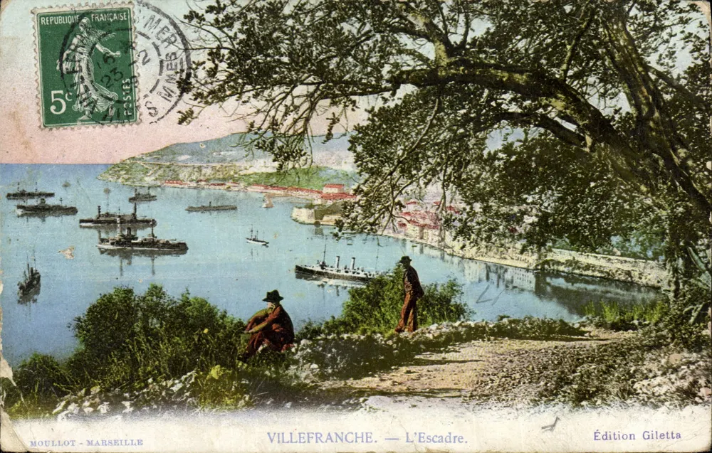 Villefranche — L'Escadre — Édition Giletta - Frente
