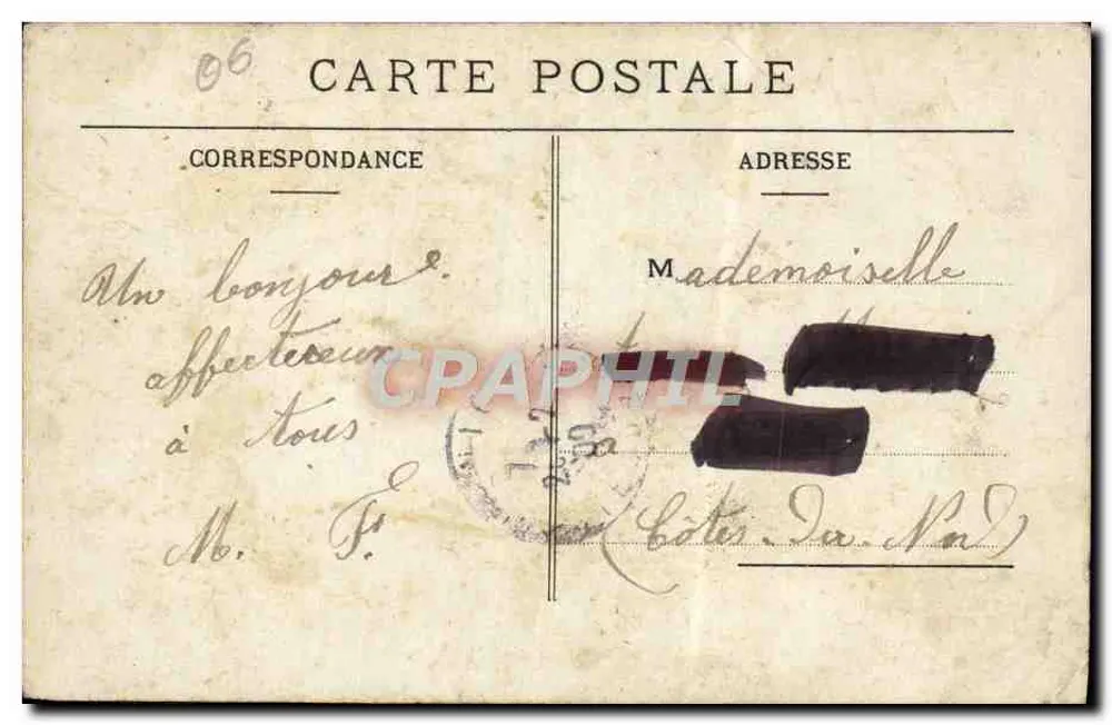 Villefranche — L'Escadre — Édition Giletta - Verso
