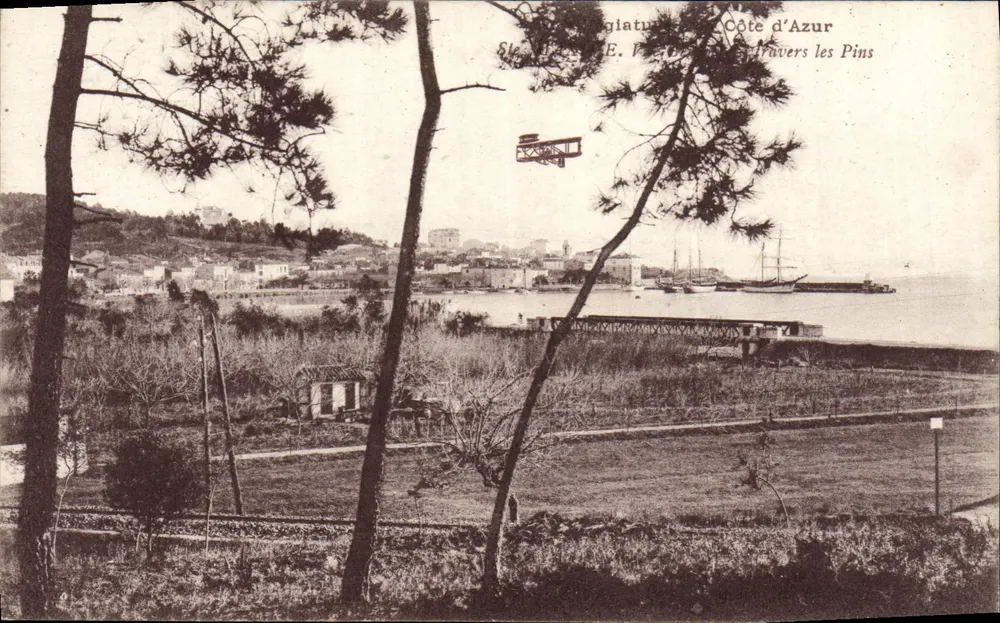 Saint-Jean-Cap-Ferrat — Blick durch die Pines — E. Véron, Côte d'Azur - Vorderseite