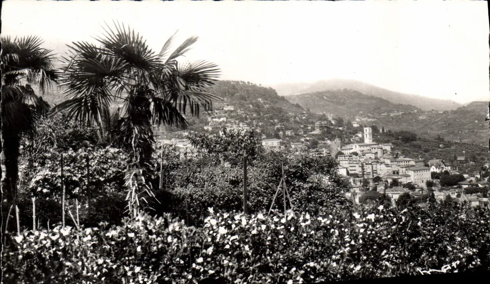 A Cidade das Flores — Grasse — Edições Man, 4, Av. de Climez, Nice - Frente