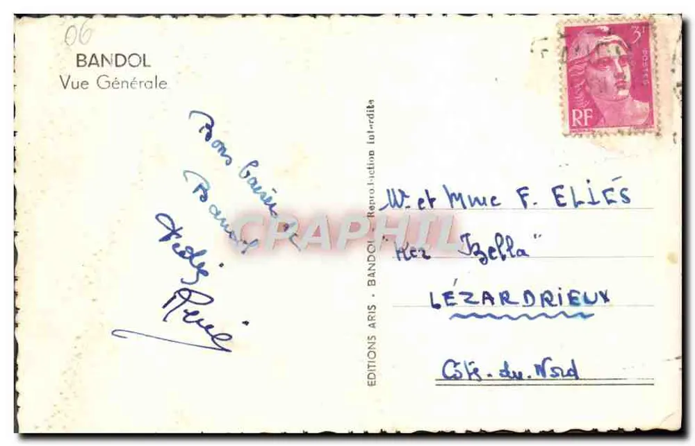 Bandol — Ogólny widok — Wydawnictwo Aris - Rewers