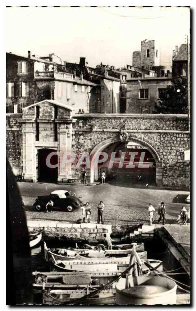 Antibes - La Côte d'Azur - Ansicht der alten Pforte und der Mauern — Les Éditions Françaises - Vorderseite