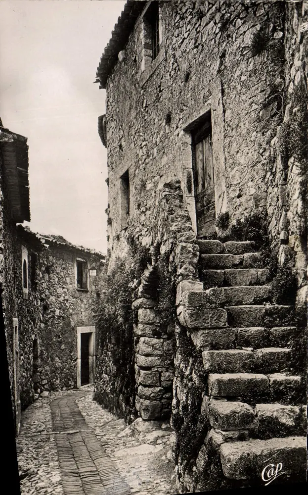 ÉZE — Uma velha rua — Cie des Arts Photomécaniques - Frente