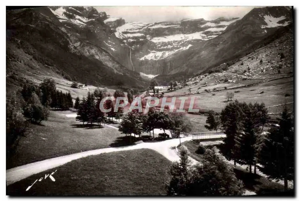 Gavarnie — O Circo e a Grande Cachoeira — Edições JOVÉ, Pau (B.P.) - Frente