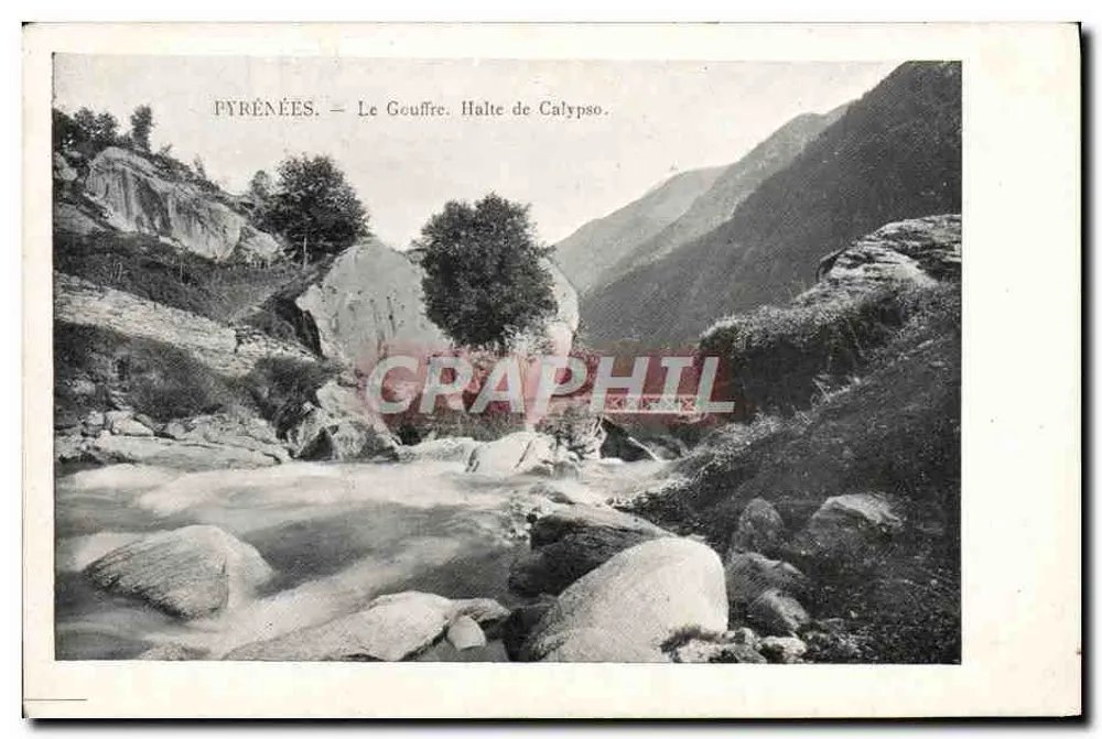 Pirineus — O Abismo. Parada de Calypso — Edição especial do Chocolate Poulain - Frente