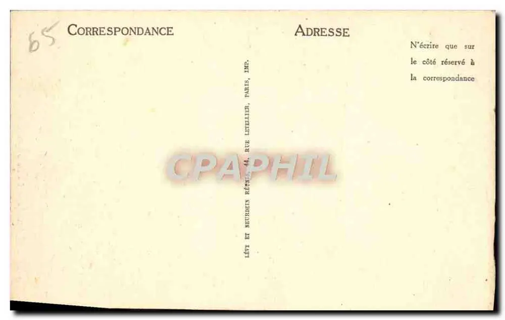 Lourdes — La Basilica e il Gave — LL - Verso