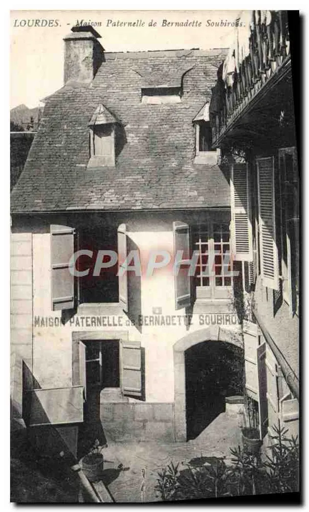 Lourdes - Vaterhaus von Bernadette Soubirous — Edition F. Viron - Vorderseite