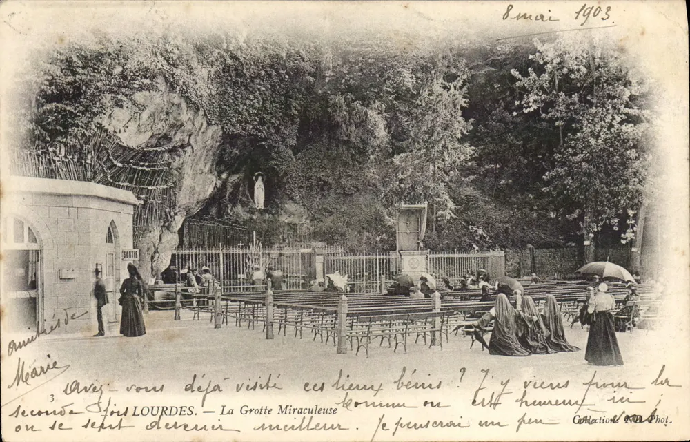 Lourdes — A Grotta Milagrosa — Editor: Irmãos de Lourdes - Frente