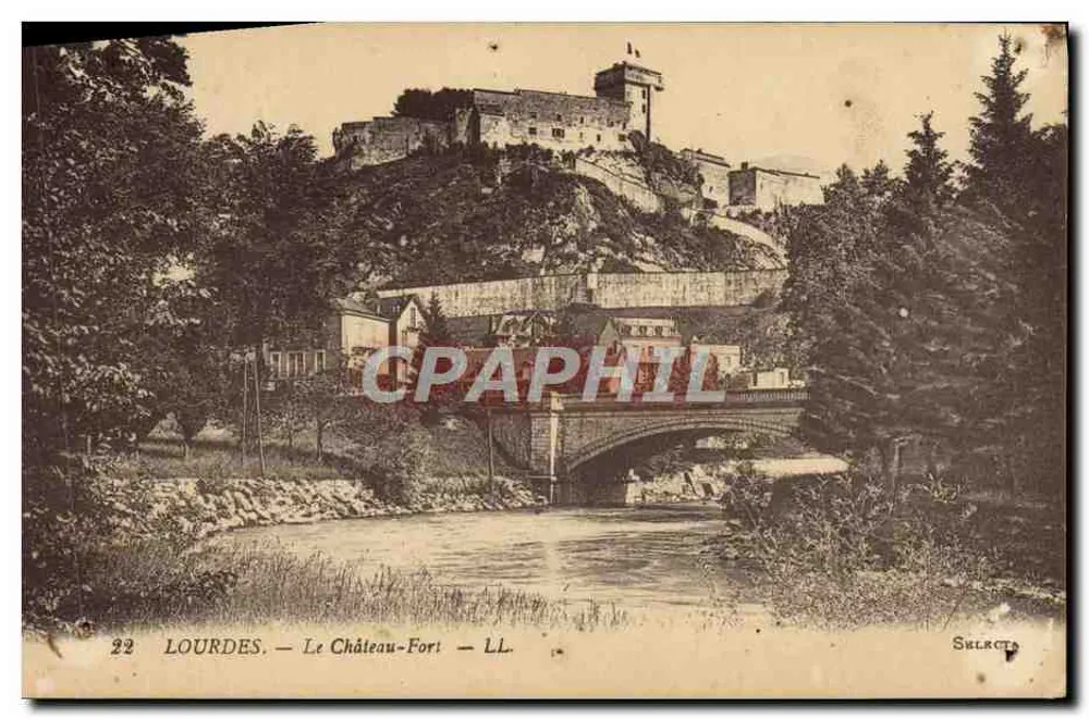 Lourdes — O Castelo-Forte — LL. Secreta - Frente