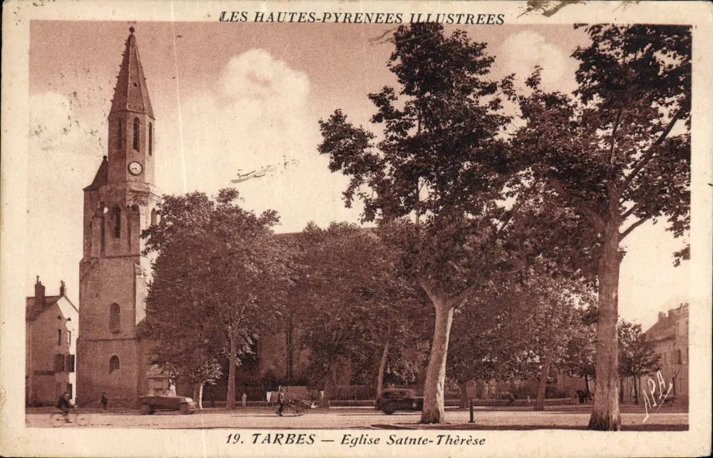Tarbes — Igreja de Santa Térèsa — Les Hautes-Pyrénées Illustrées, n°19 - Frente