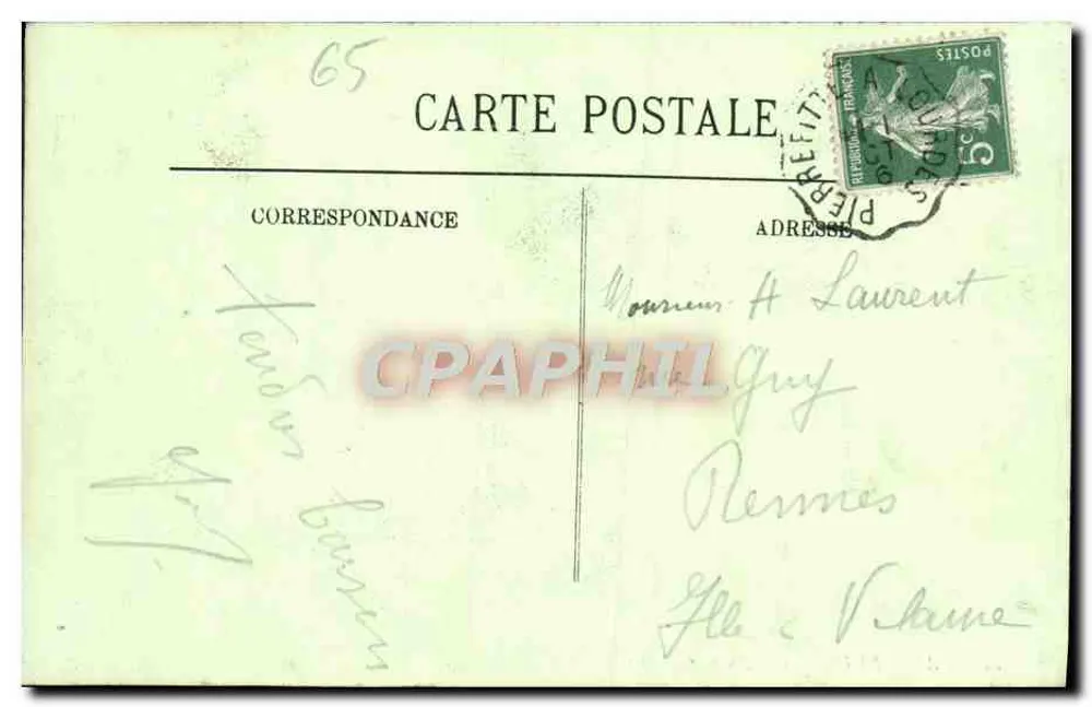 Cauterets — Vista geral — LL - Verso