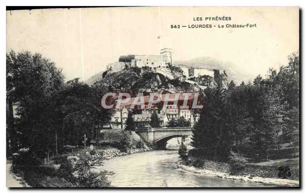 Lourdes — Het Sterkbeeld — Onbekende uitgever, serie-nummer 542 - Voorkant