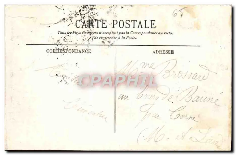 Lourdes — O Funicular do Pic du Jer — LL. n°143 - Verso
