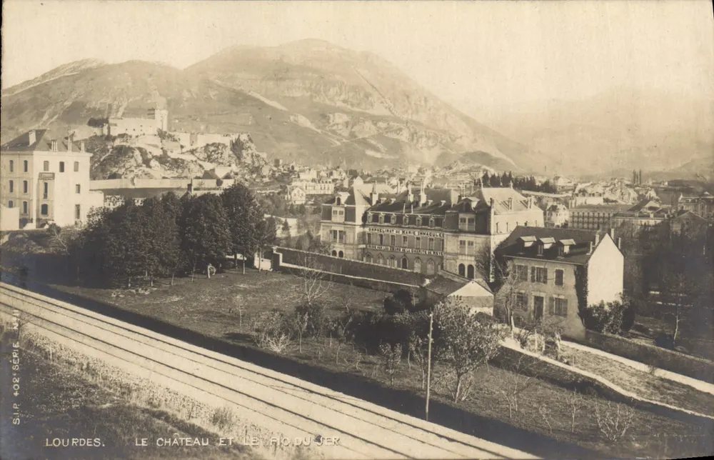 Lourdes — O castelo e o Rio do Jér — S.I.P. série 2 - Frente