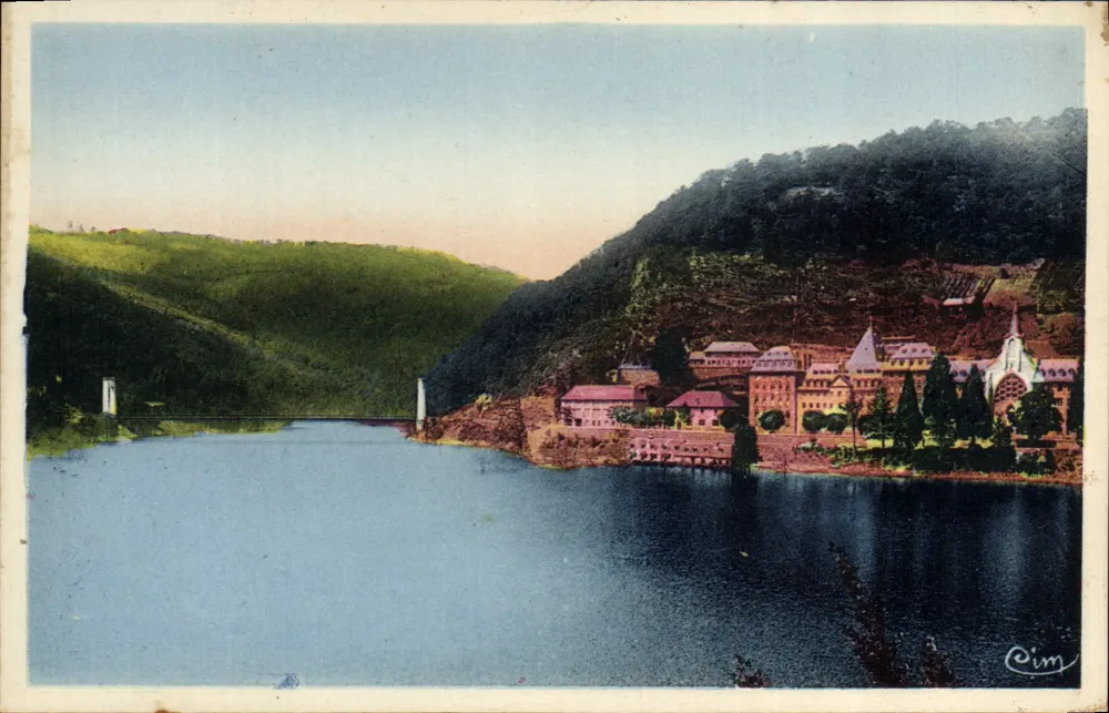 Das Hospiz von La Devèze und die Hängebrücke — Cim, Verlag - Vorderseite