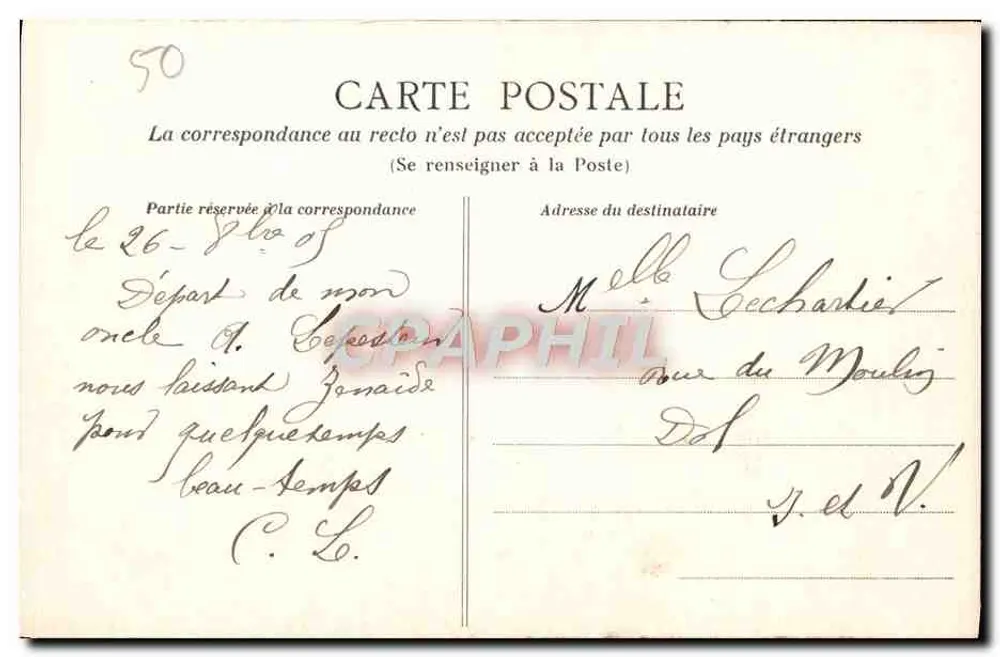 O Mont-Saint-Michel — A Escada Abbatial — HLM - Verso