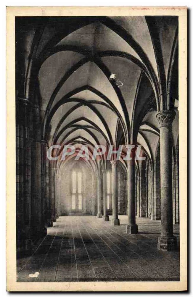 Abtei Mont-Saint-Michel — Saal der Gäste — Verlag: Service Commercial Monuments Historiques, Paris - Vorderseite
