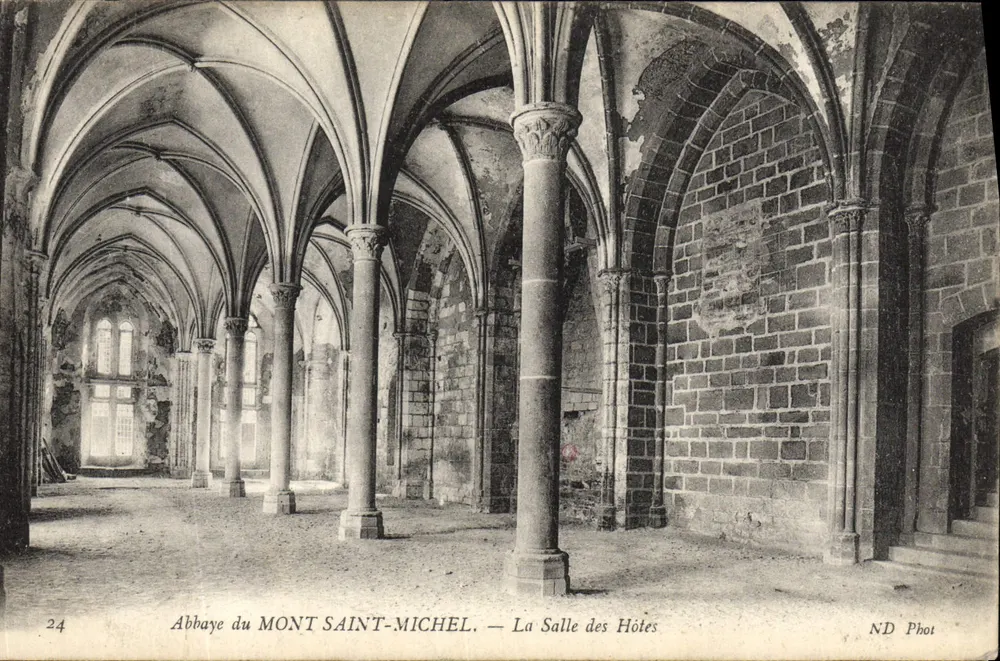 Abtei MONT SAINT-MICHEL — Das Gästehaus — ND Phot - Vorderseite
