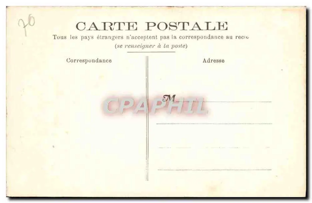 Rouen - Die Kathedrale - Portal der Calende — G. Fischbach, Nr. 581 - Rückseite