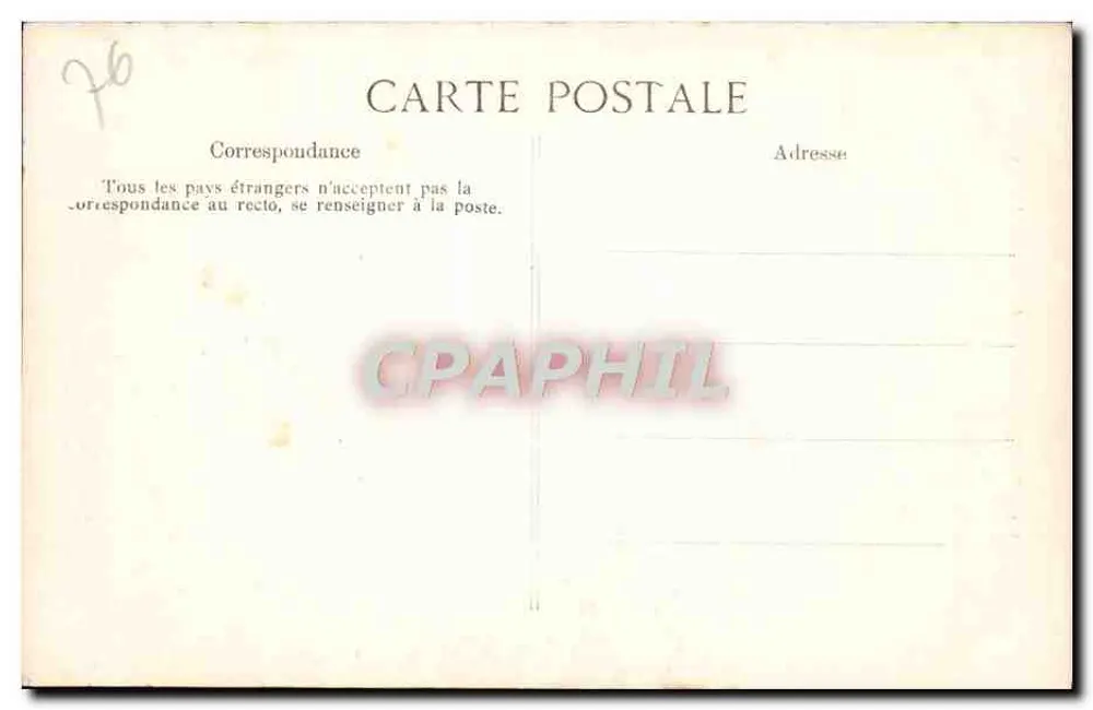 Rouen — Palácio de Justiça — Detalhes - Verso