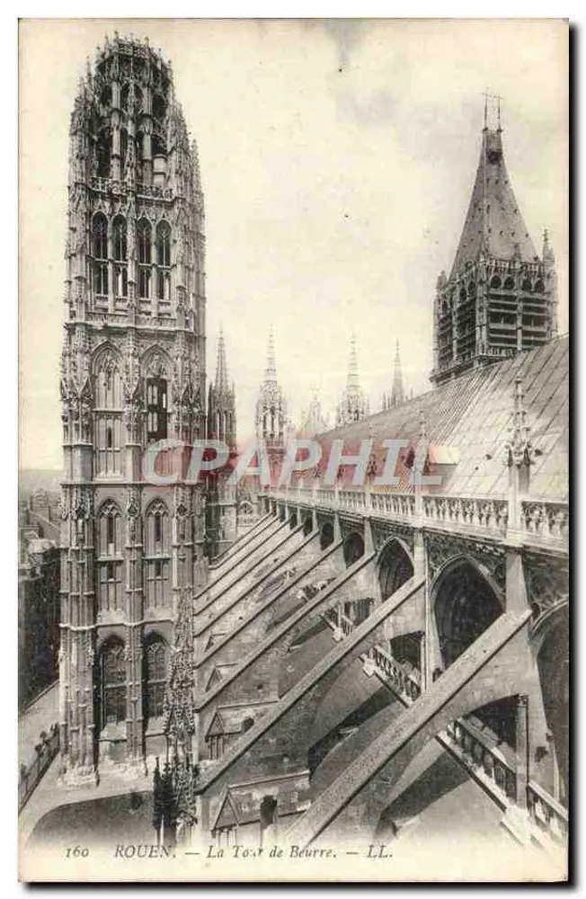 Rouen — A Torre do Buté — LL. - Frente