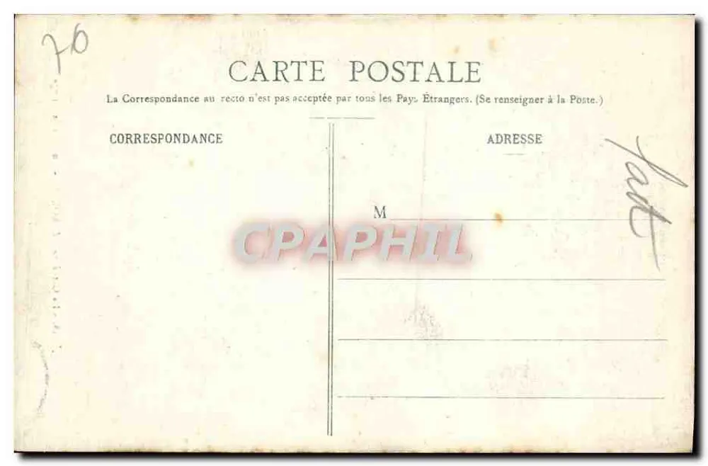 Die Kathedrale von ROUEN — Altar der Jungfrau — C.V. 38 - Rückseite