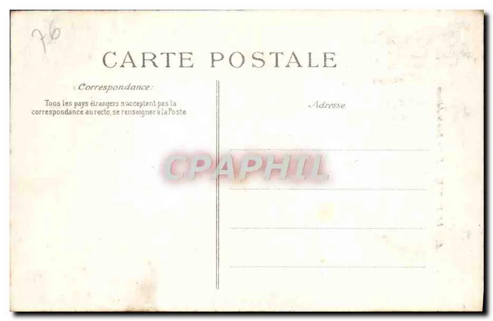Le Havre — Igreja de Santa-Adresse - Verso