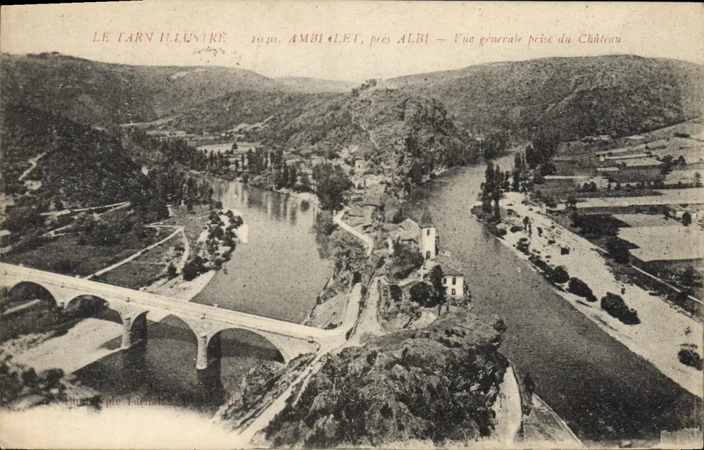 Ambilet, nahe Albi — Allgemeine Ansicht vom Schloss — Le Tarn Illustré, n° 1040 - Vorderseite
