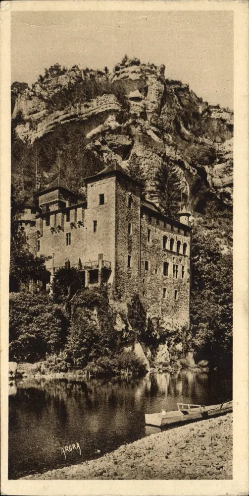 Château de La Gaze — Gorges du Tarn — éditeur ARGERA - Voorkant