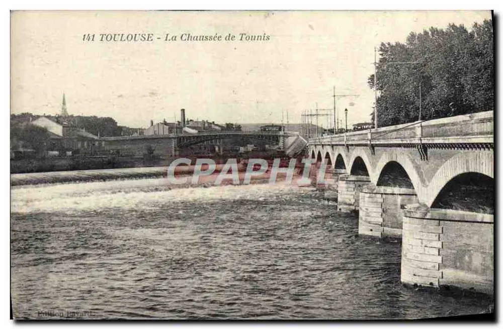 Toulouse - La Chaussée de Tounis — Verlag Béhédou Jervant, n° 141 - Vorderseite