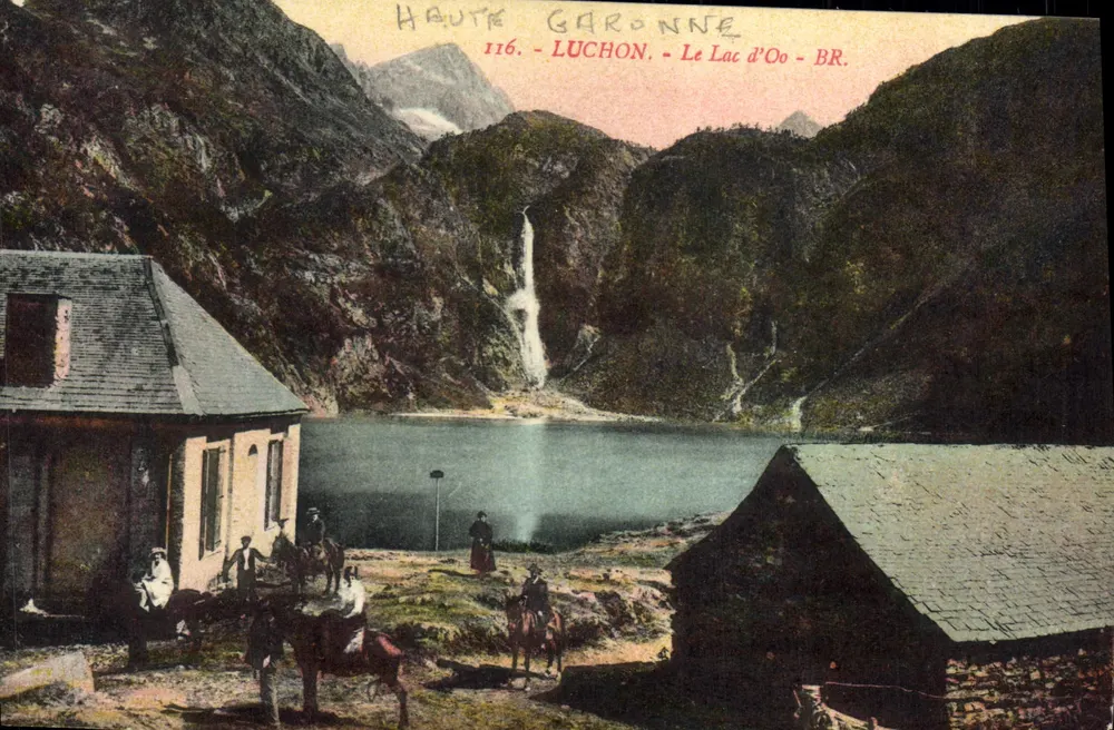 Haute Garonne - Luchon - O Lago de Oo - BR. - 116 - Frente