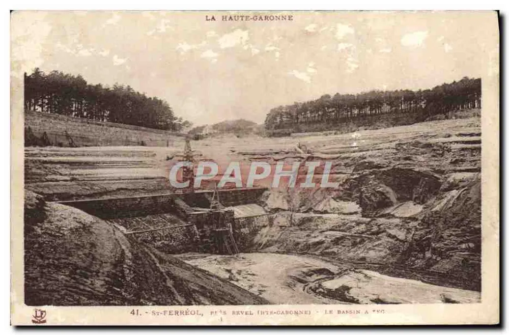 St-Ferréol - Der SNC-See - in der Nähe von Revel (Haute-Garonne) - Vorderseite