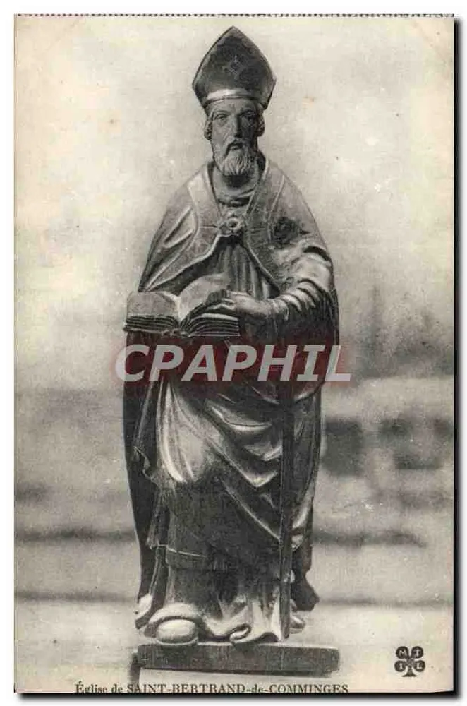 Statua Świętego Bertranda z Comminges — Kościół — nr 194 - Awers