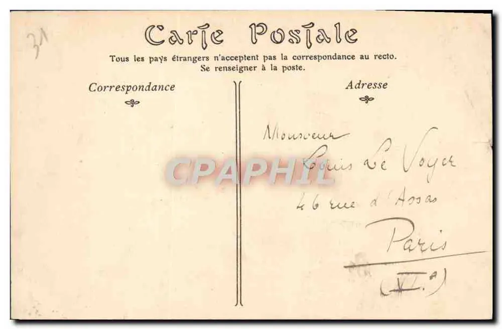 Toulouse — O Capitole — ND (editor) - Verso