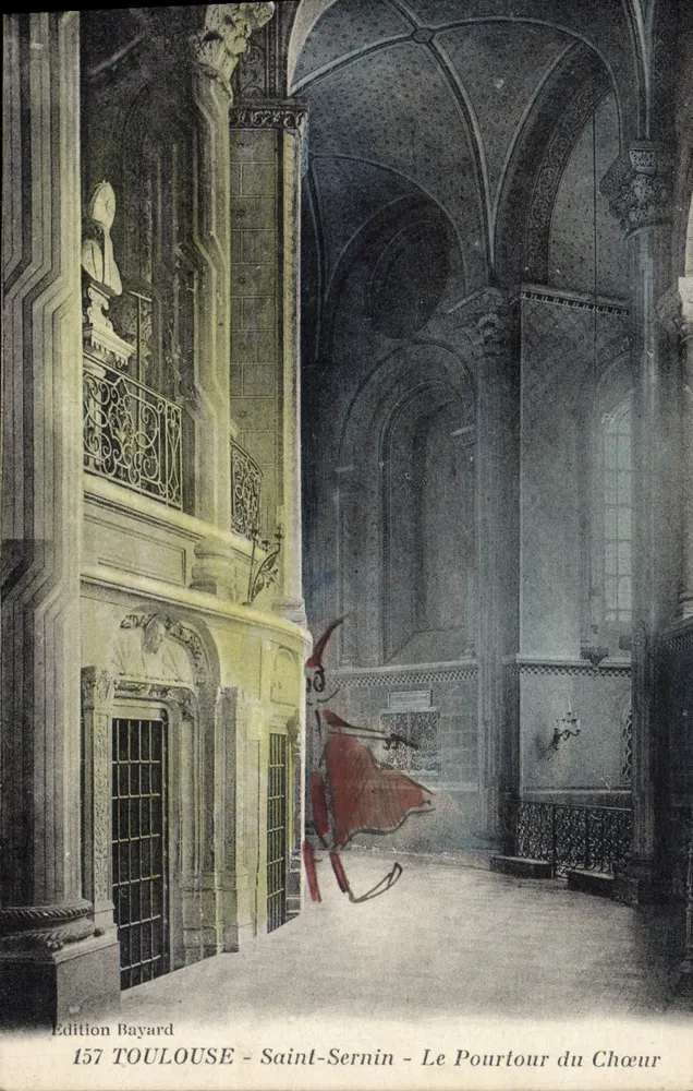Saint-Sernin - Ansicht des Aisleschafts — Bayard-Edition, Nr. 157 - Vorderseite