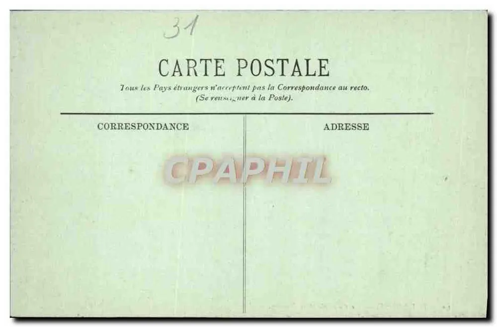 Toulouse — Het Capitool en de Donjon — LL. - Achterkant