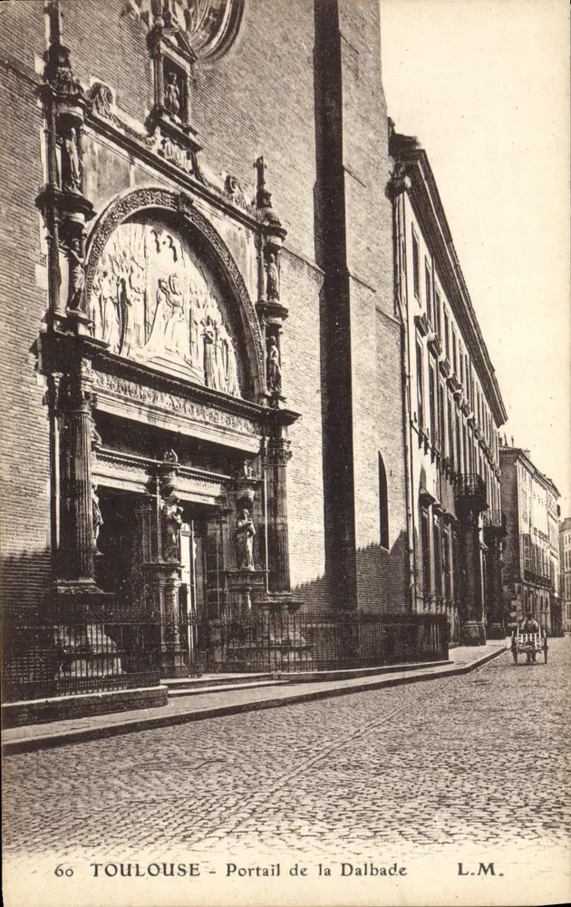 Toulouse - Portail de la Dalbade — L.M. n°60 - Frente